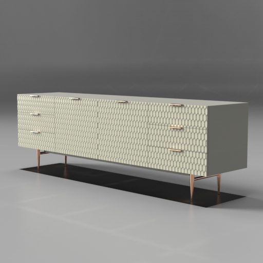 WE Audrey Media Console 3D Model