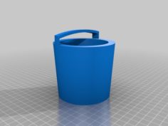 Cup holder mount for inductive charger 3D Print Model