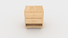 Wooden Nightstand – ED 1 3D Model