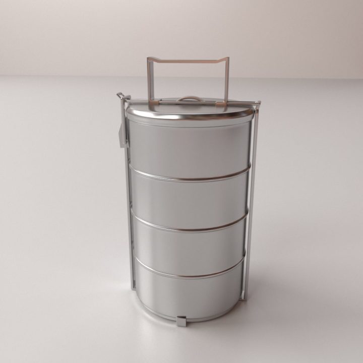 Tiffin Carrier 3D Model