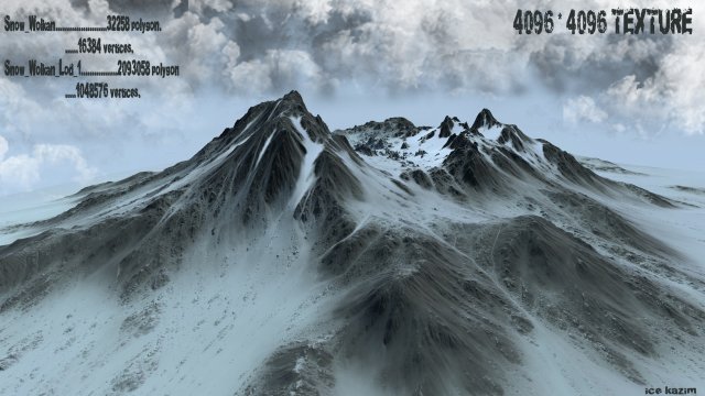 SnowMountain13 3D Model