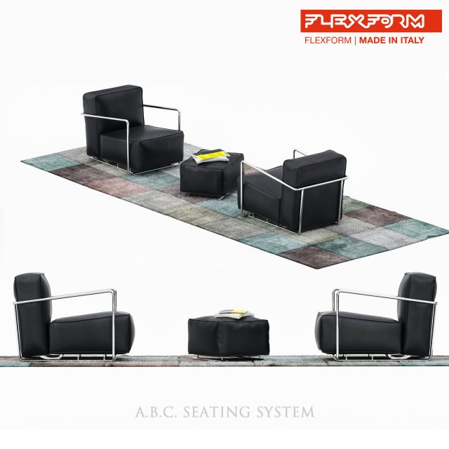 3D Flexform ABC set 3D Model