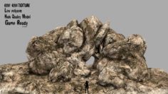 rock cave 3D model 3D Model