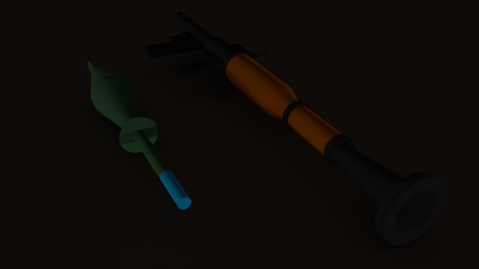 RPG-7 Low Poly 3D model 3D Model