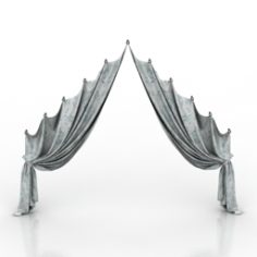 Curtain 3D Model