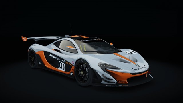 McLaren P1 GTR 15 3D Model