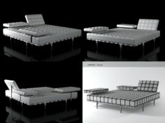 Privé Bed 3D Model
