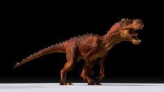 3D Diabo Dinosaur Maya Rig 3D Model