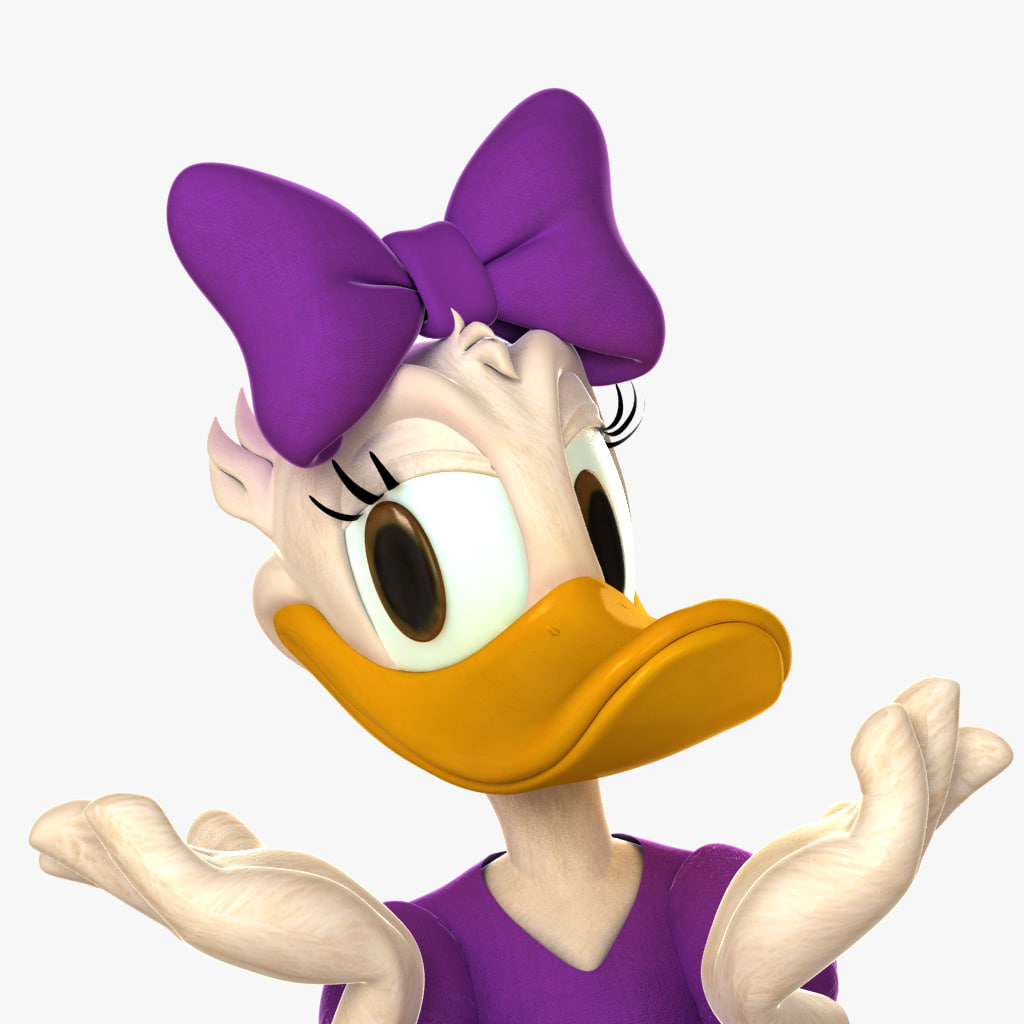 daisy duck 3D Model