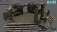 Temple 3D Model