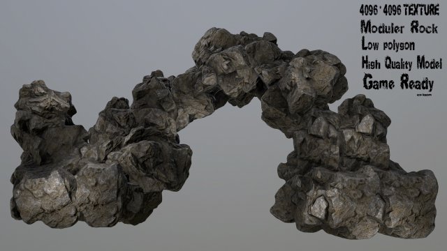 Rock1 3D Model