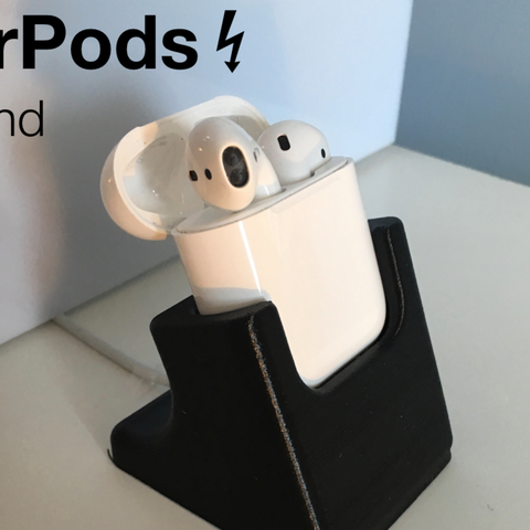 AirPods stand 3D Print Model