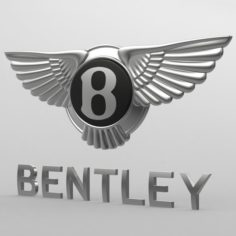 Bentley logo 3D Model