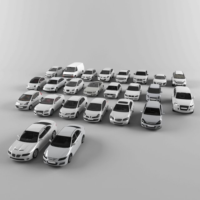 Complete Vehicle Pack LP1 3D Model