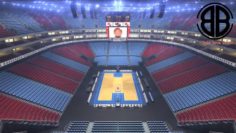 Basketball Arena V2 3D Model