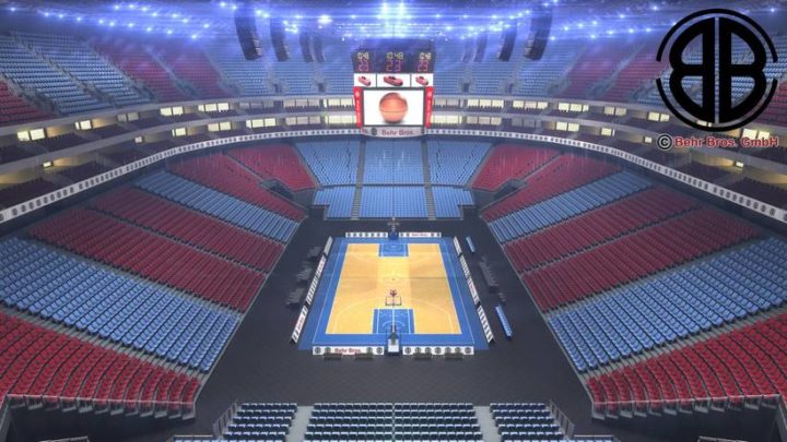 Basketball Arena V2 3D Model