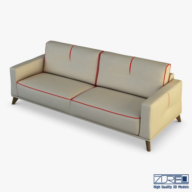 Valencia Sofa 3D Model