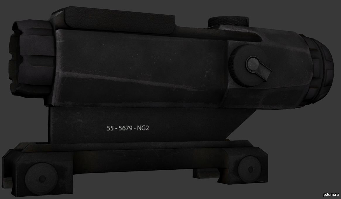 SLDG Optic 3D Model