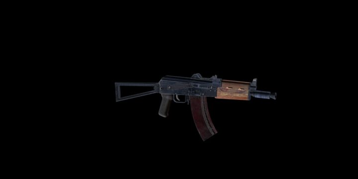 3D AKS-74u 3D Model