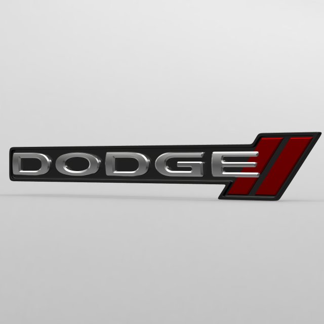 Dodge logo 3D Model