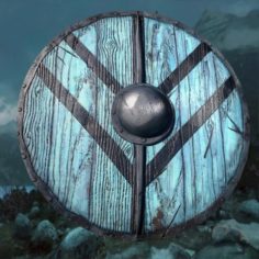 Viking shield 3 3D Model