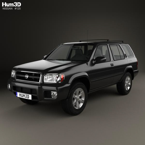 Nissan Pathfinder 2002 3D Model