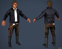 Han Solo 3D Model