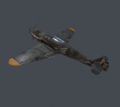 Plane BF-109 3D Model