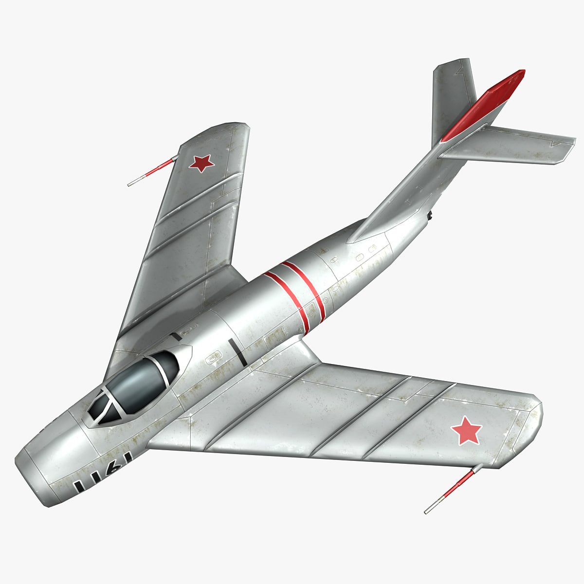 Jet Fighter 3D Model
