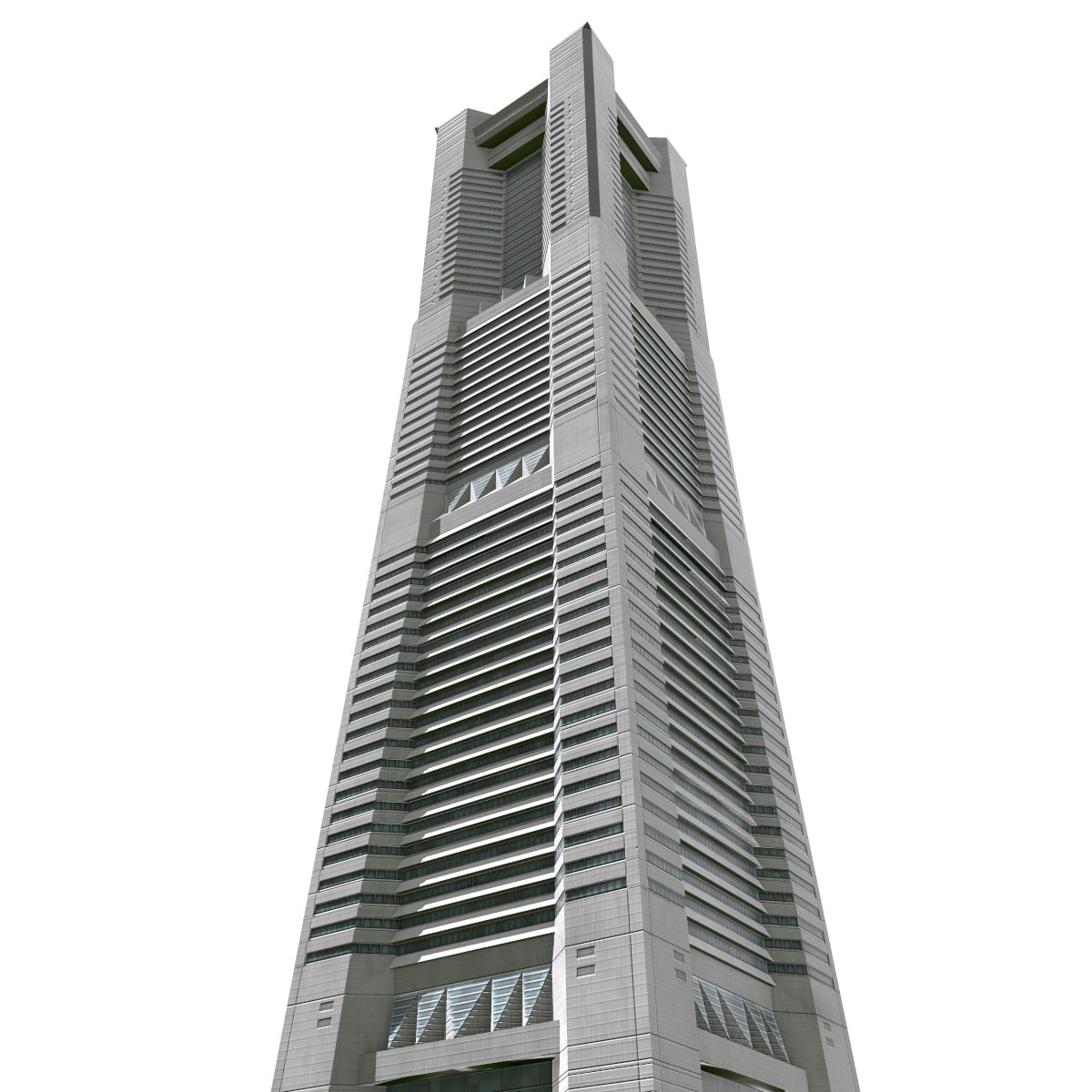Yokohama Landmark Tower 3D model 3D Model