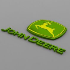 John deere logo 3D Model