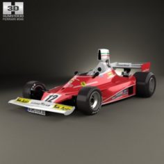 Ferrari 312 T 1975 3D Model