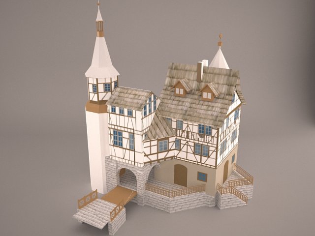 Castle 3D Model