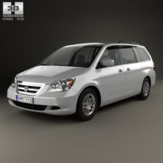 Honda Odyssey US 2005 3D Model