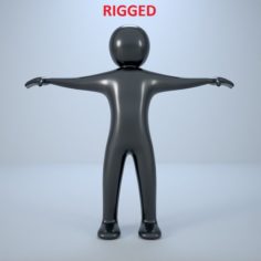 Puppet Man 3D Model