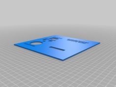K40 Laser Panel for using an LCD with a Cohesion 3D board 3D Print Model