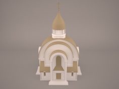 Russian Church 3D Model