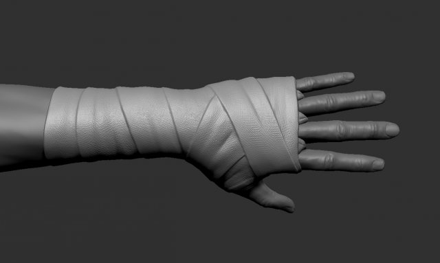 Hand wrap 3D Model