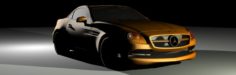 2012 Mercedes-Benz SLK Class 3D Model