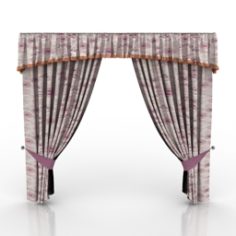 Curtain 3D Model