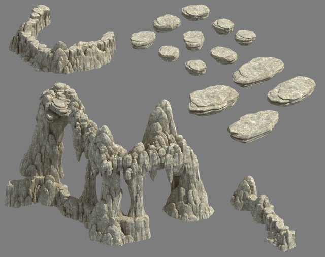 Kunlun Mountains – Mountain 04 3D Model