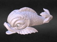 Dolphin fish 3D model 3D Model