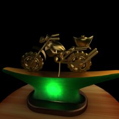 Motorcycle craft 3D model 3D Model