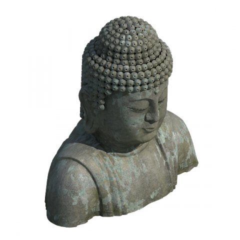 Large Stone Carving – Buddha 02 3D Model