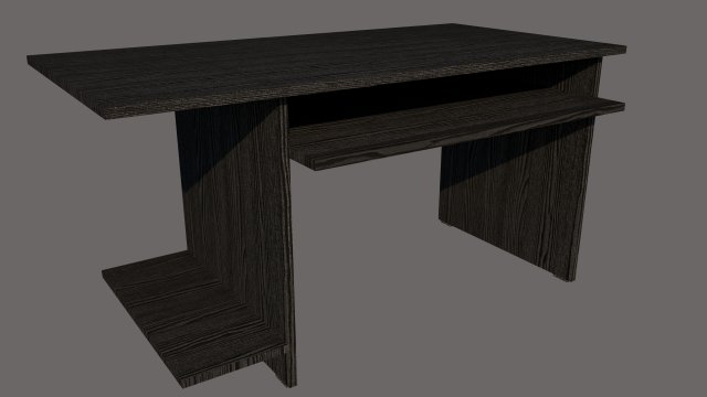 Desk 3D Model