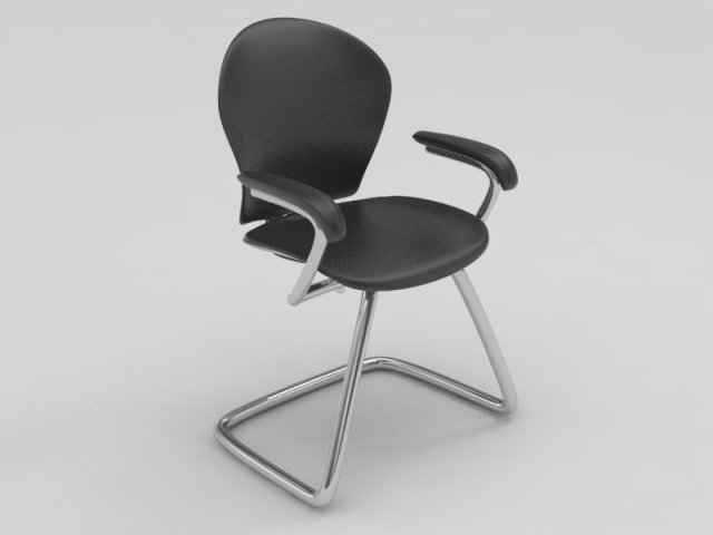 Modern seat 3D Model