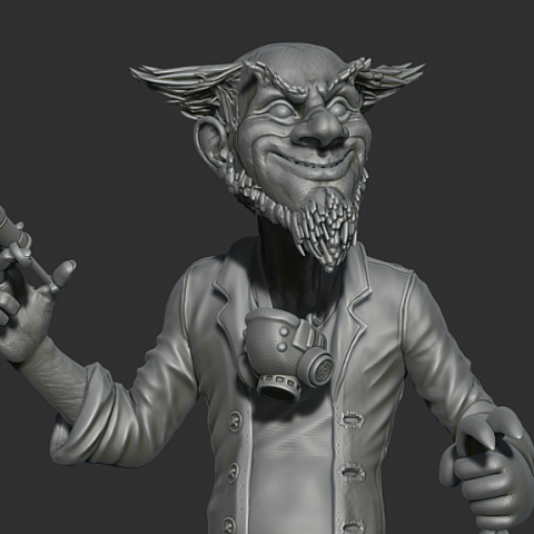 Zombie rubit 3D Print Model