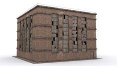 Old brick workshop 3D Model
