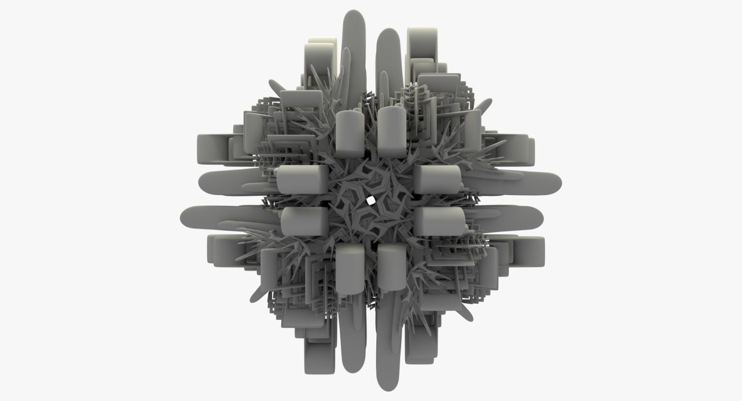 Abstract Sculpture: Madness-1 3D Model