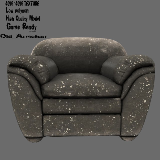 Armchair 3D Model